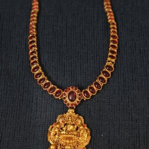 Traditional Kemp Necklace with Temple Pendant
